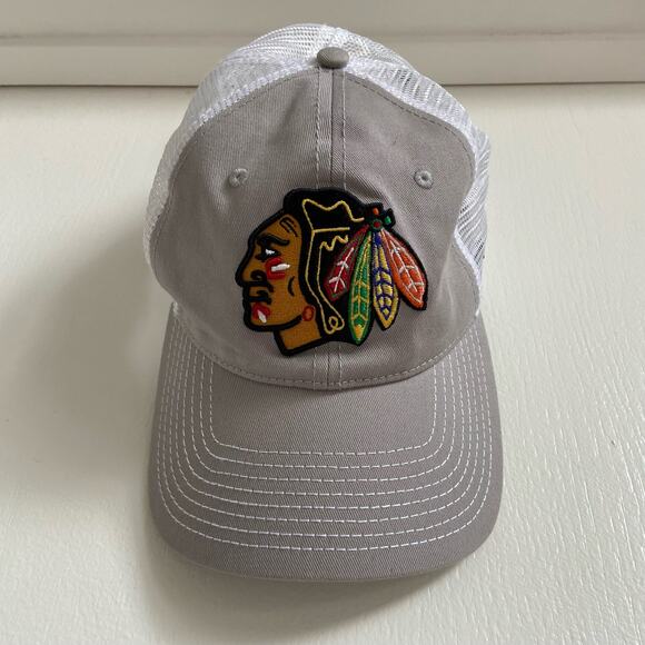 Fanatics NHL Chicago Blackhawks Gray Snapback - Picture 1 of 5